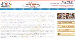 Desktop Screenshot of mynest.co.in