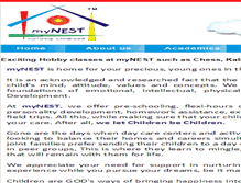 Tablet Screenshot of mynest.co.in